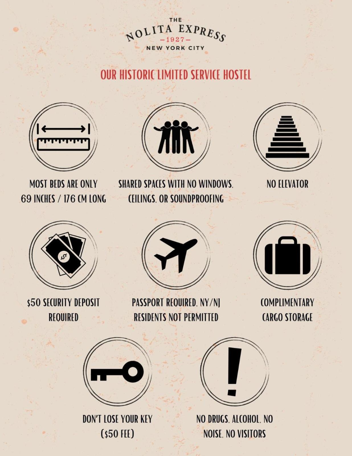 The Nolita Express Hostel New York Bagian luar foto